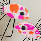 Couple de ZIF – Oiseaux décoratifs faits main à planter et à suspendre