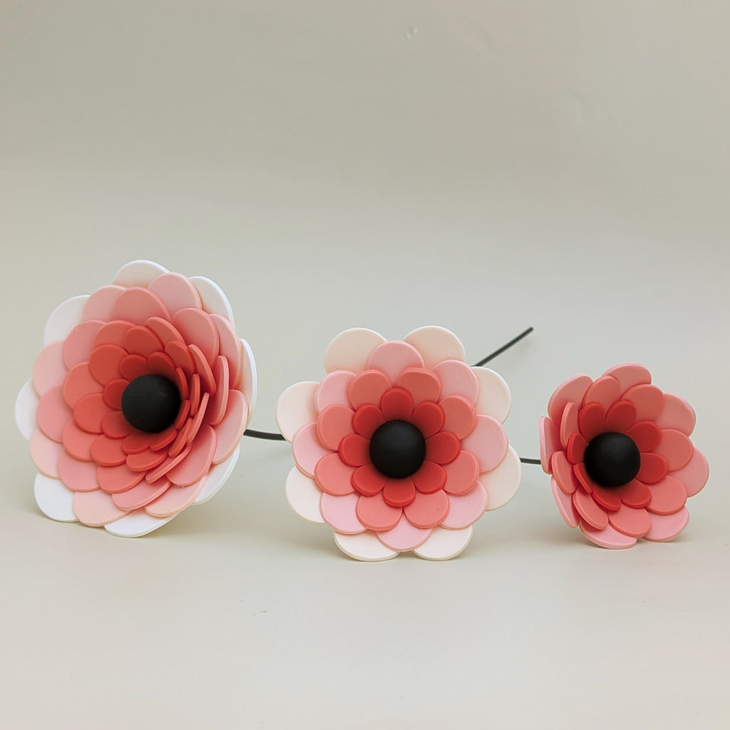 Les PinkFlores – Fleurs décoratives roses